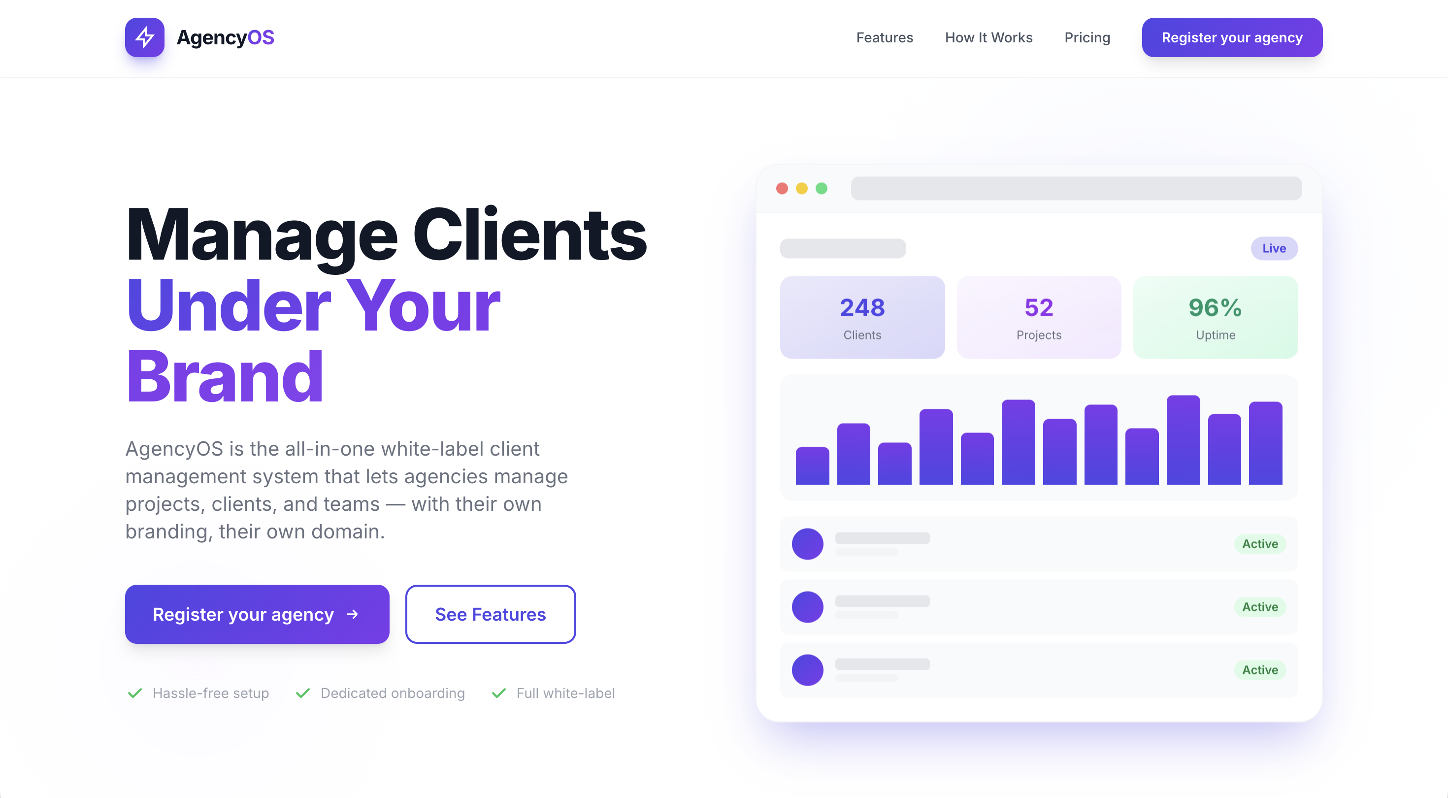 AgencyOS platform