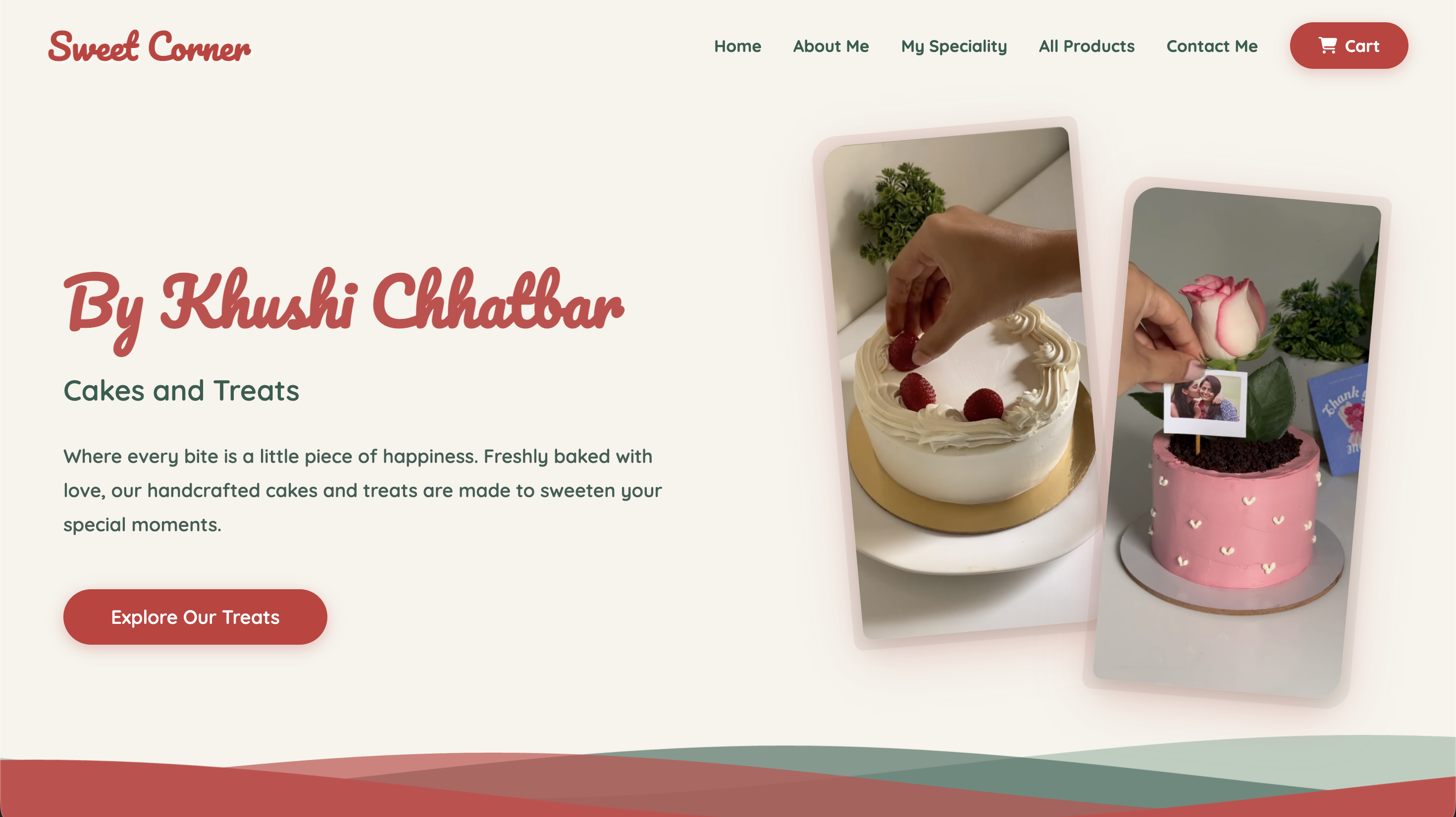 UI/UX Design Portfolio sample screen 2